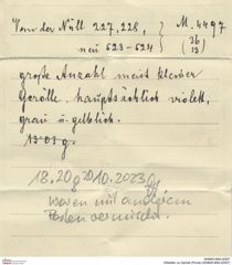 Etiketten zu Spinell (Plural) (NHMW-MIN-Af357)